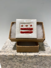 Load image into Gallery viewer, Ceramic District Flag Pin

